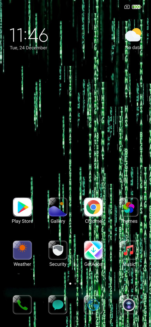 Matrix screenshot