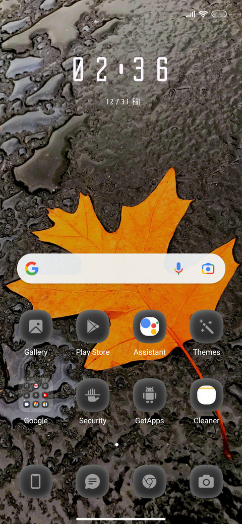 Rain Leafs screenshot