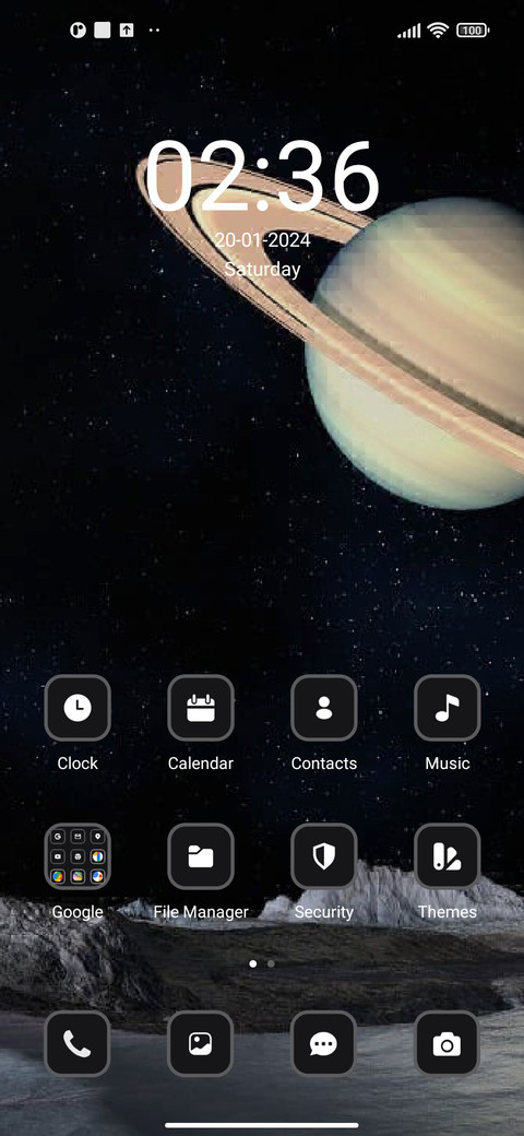 Saturn screenshot