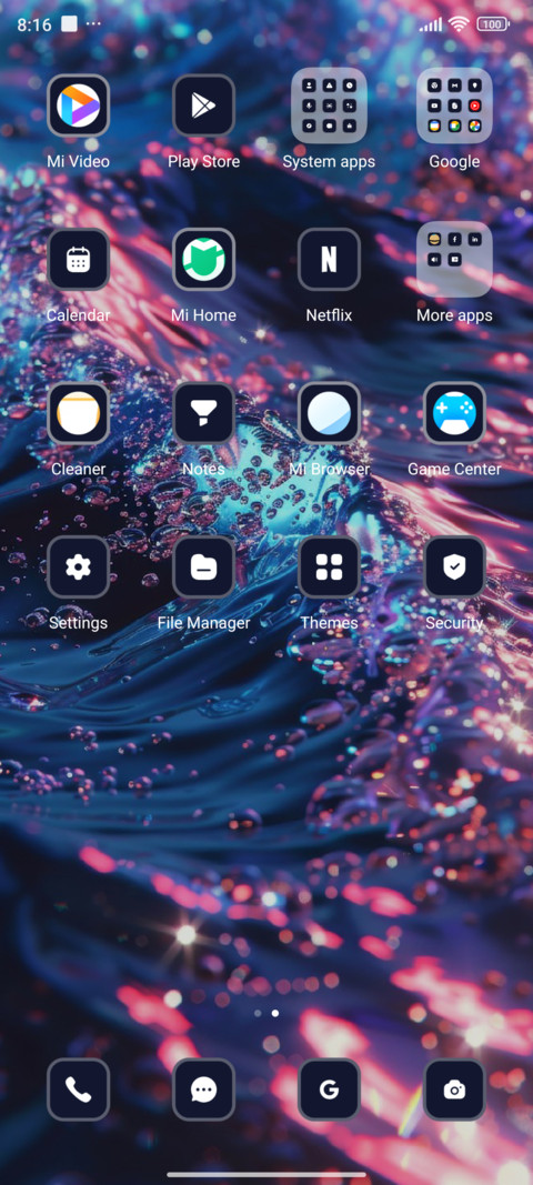 Gradient Water screenshot