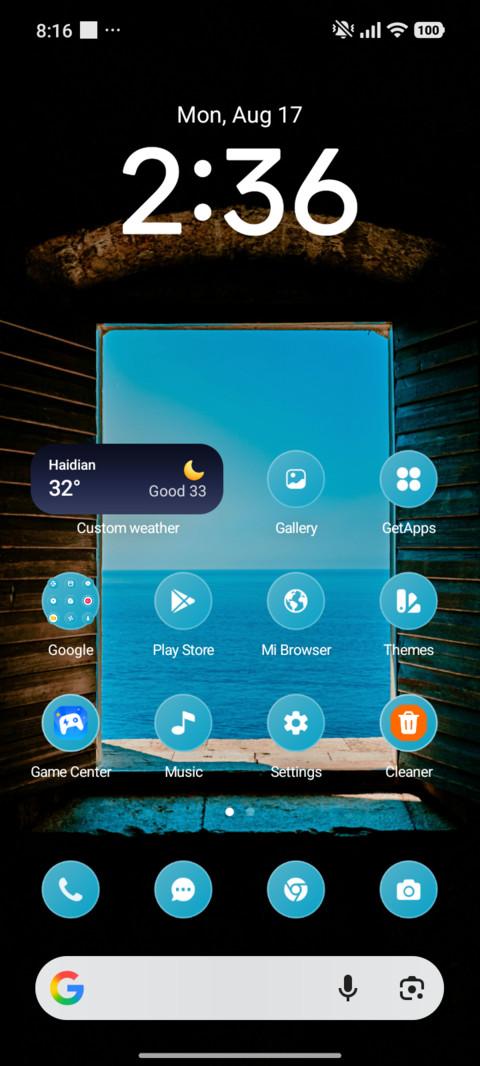 Azure Deck screenshot