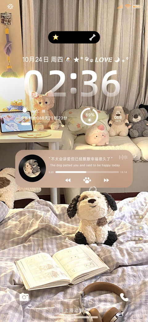 ins 毛绒绒小狗 screenshot
