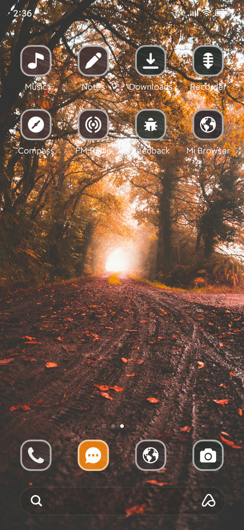 Foggy Path screenshot