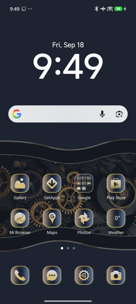 Golden Movement screenshot