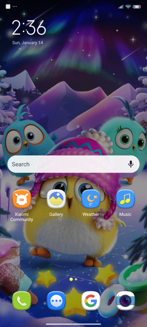 Angry Birds Winter screenshot