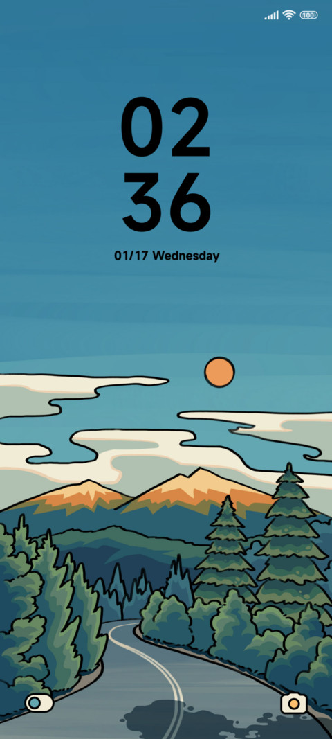 Forest Sunset screenshot