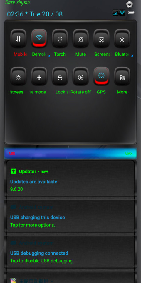 My theme screenshot