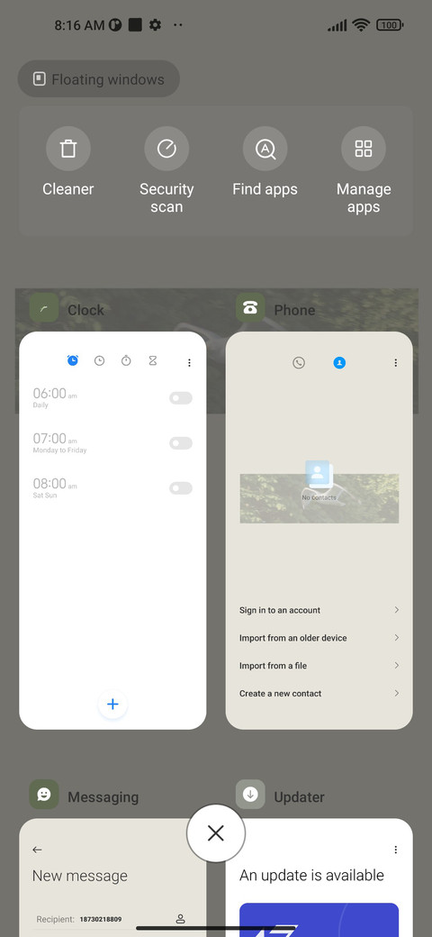 Summer letter screenshot