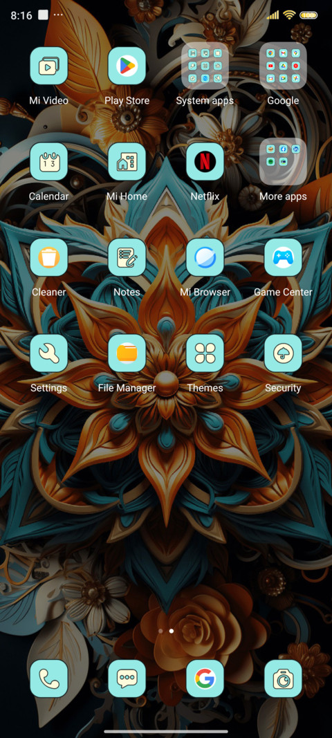 The flower Datura screenshot