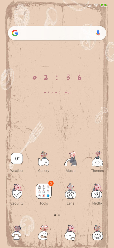 Only food screenshot