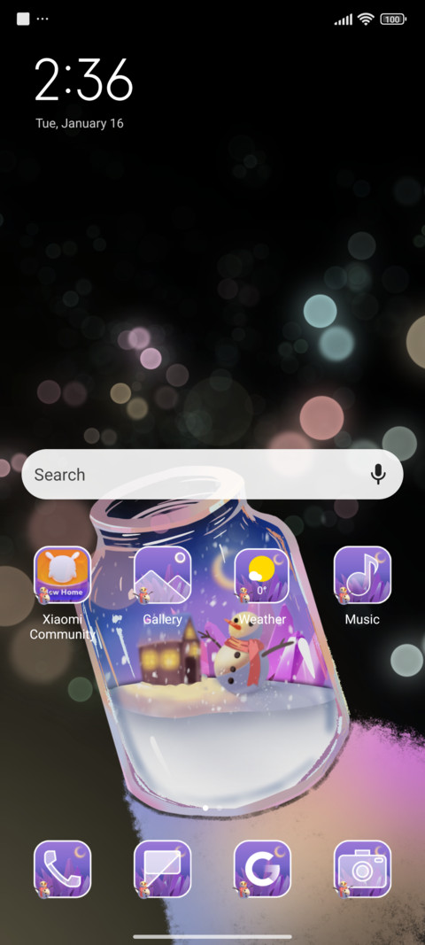 Dream in bottle screenshot