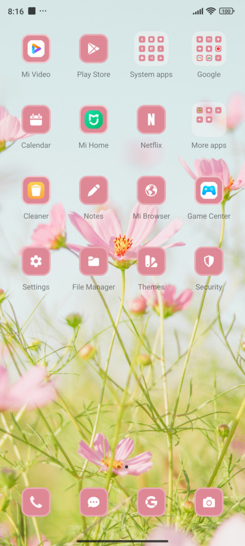 Pink Flower screenshot
