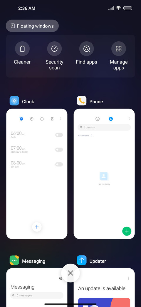 Geometric color screenshot