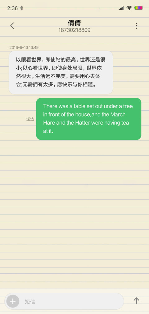 Paper OS screenshot