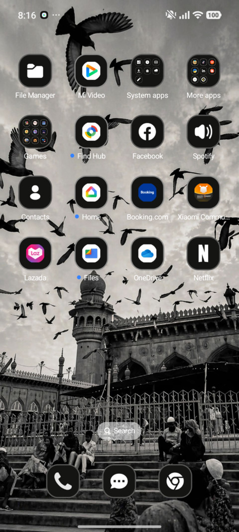 Monochrome screenshot