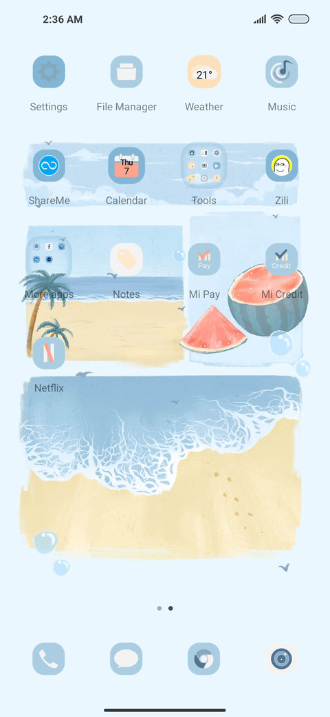 cool summer screenshot