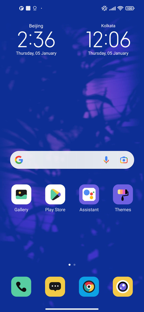 Finding Klein Blue screenshot