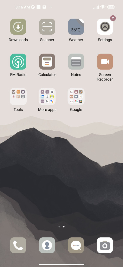 Mountain Range screenshot