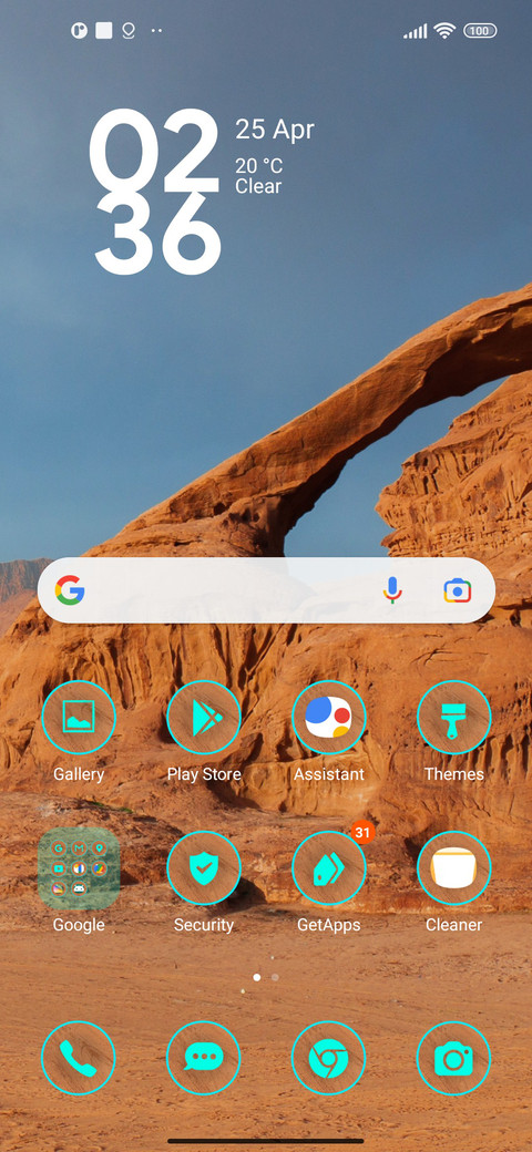 desert rocks screenshot