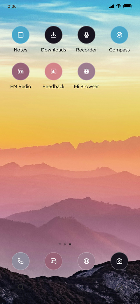 Peaks & Clouds screenshot