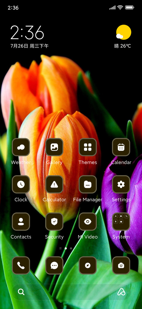 Tulips screenshot