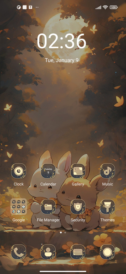 Blooming flowers screenshot