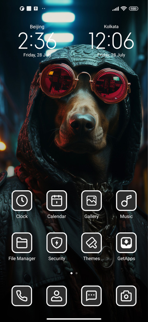 hacker dog screenshot