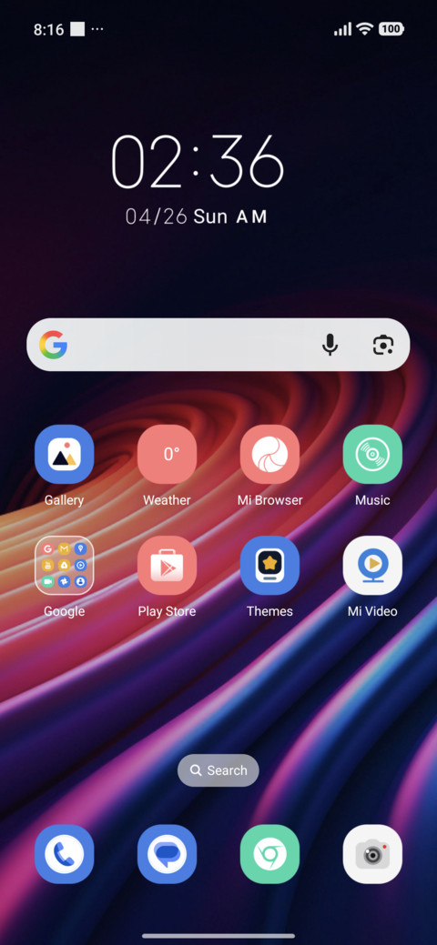 Color Swirl Gleam screenshot