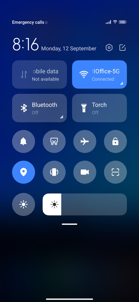 Minimal Screen screenshot