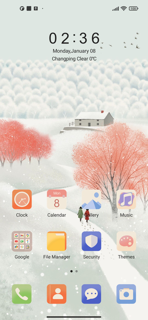 Snowy House screenshot