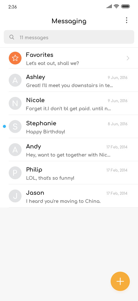 Comfortaa Bold screenshot