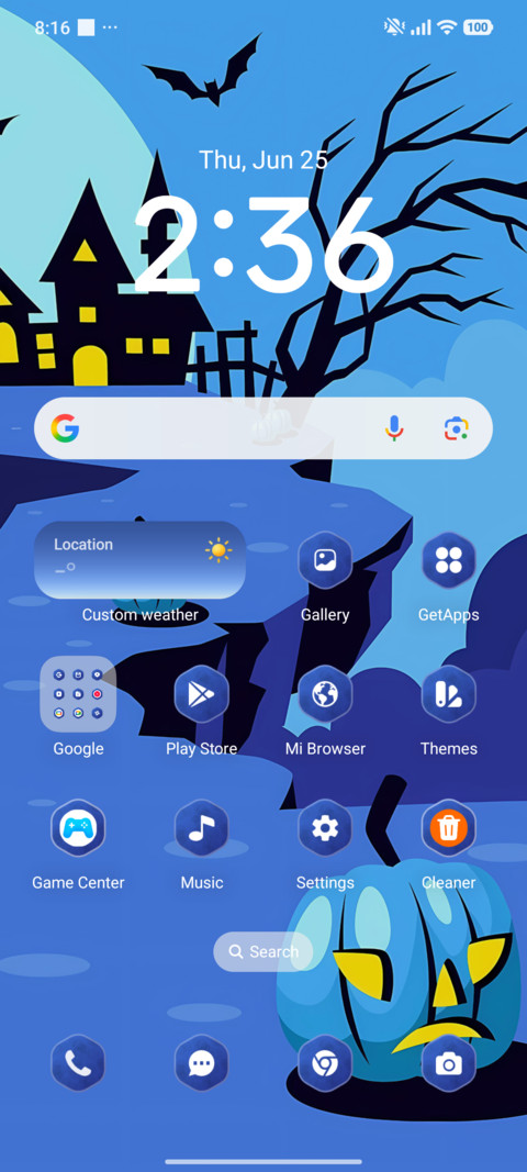 Blue Pumpkins screenshot