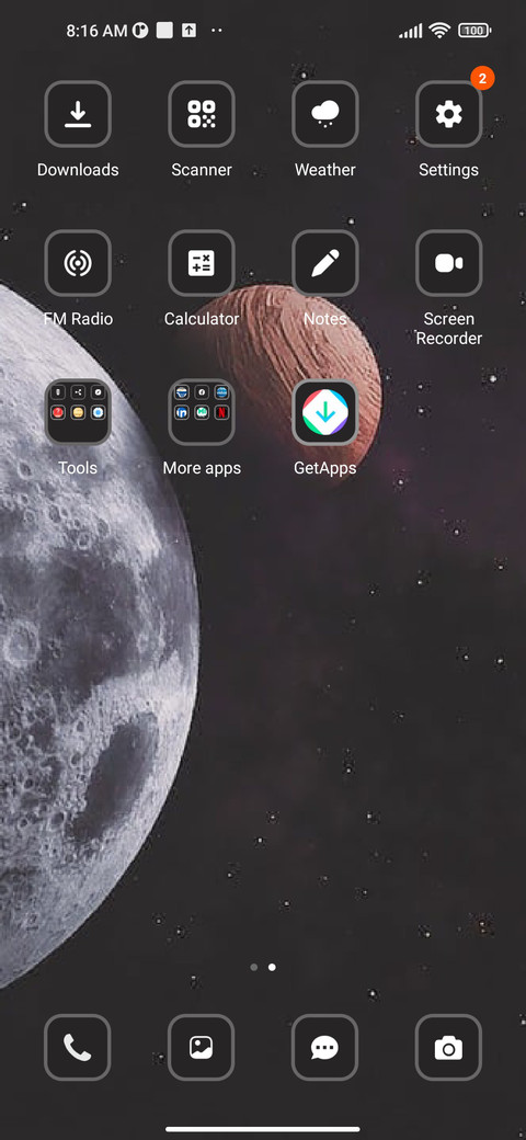 Space X screenshot