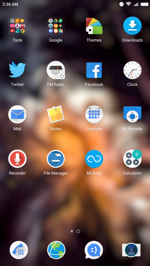 Xperia screenshot