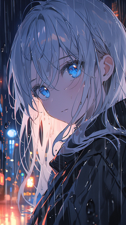 Rainy girl-Desity screenshot
