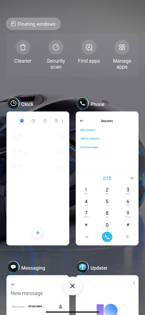 Futuristic si screenshot
