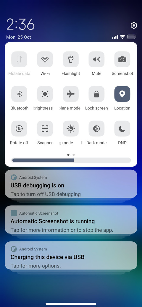 Special iOS screenshot