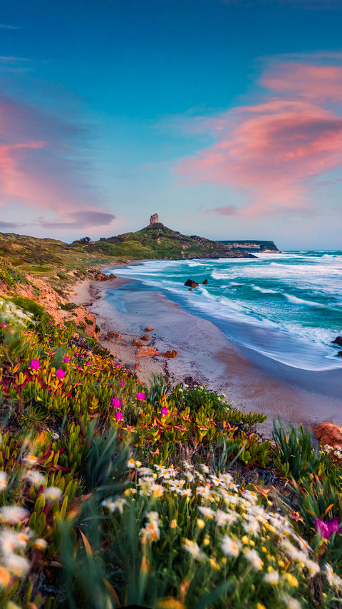 Windy spring scene of Sardinia, Italy, Europe screenshot