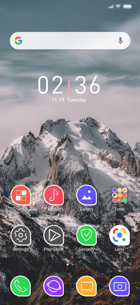 NewUi X_DWM3 screenshot