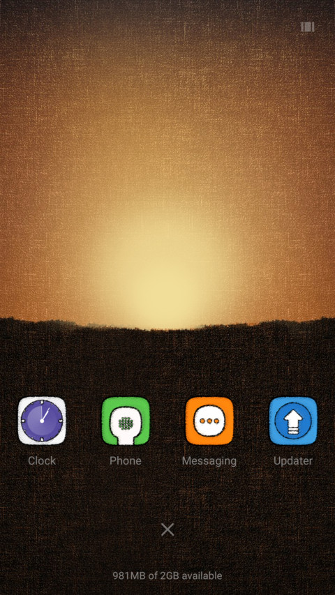 Giraffe in dusk screenshot