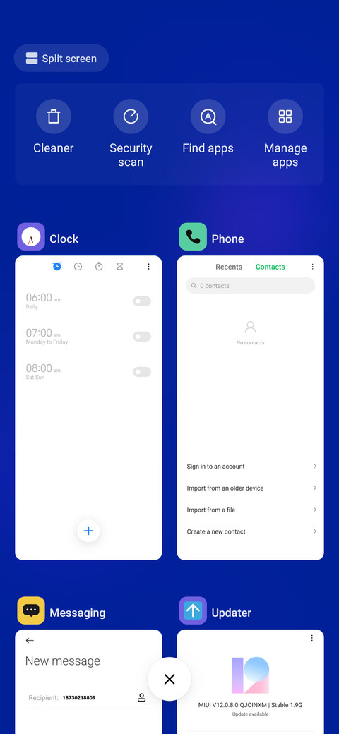 Finding Klein Blue screenshot