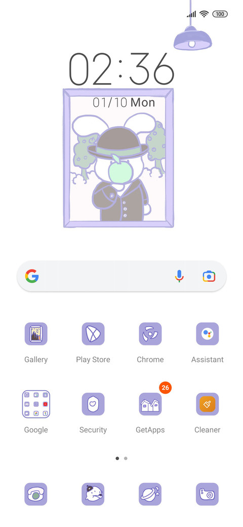 Art wall screenshot
