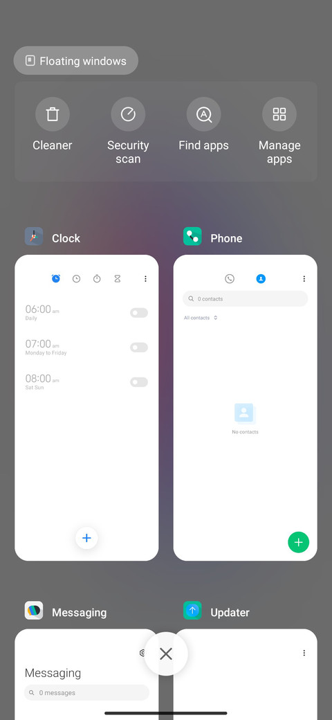 Light gradient screenshot