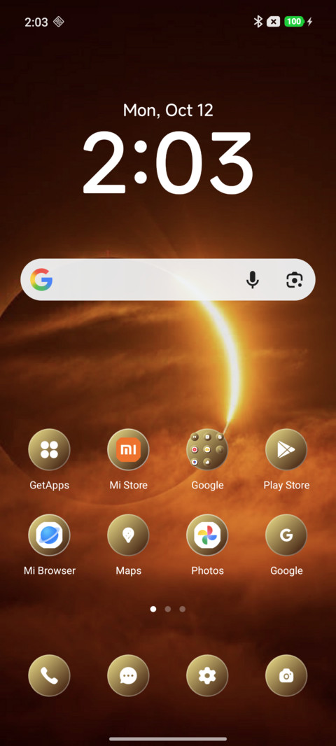 Eclipse screenshot