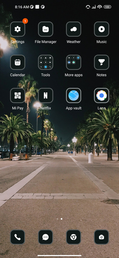 Palm tree screenshot