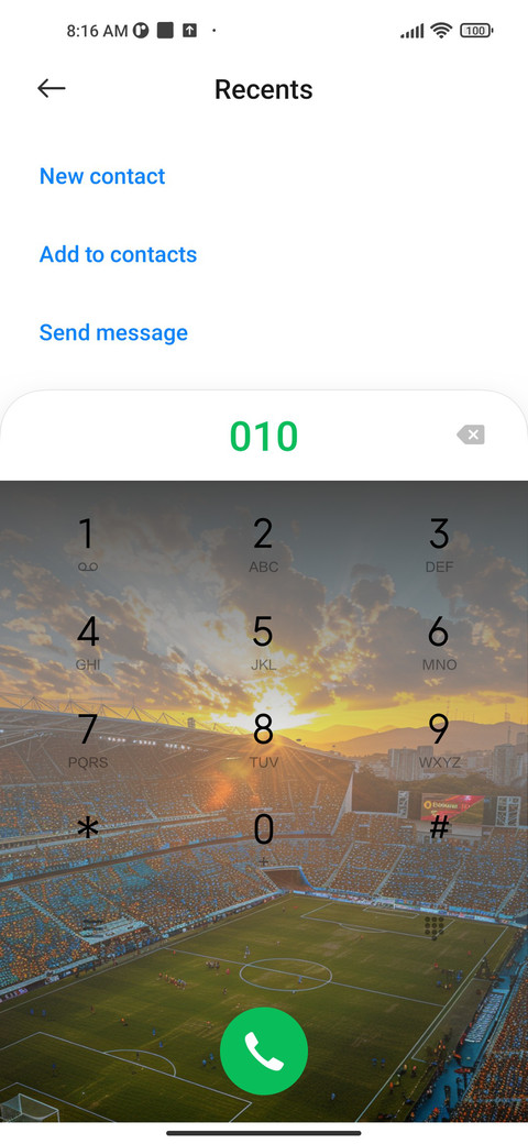 Sunset stadium screenshot