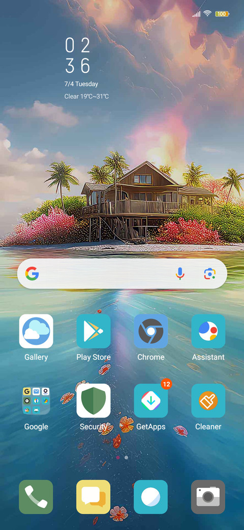 Flower sea villa screenshot