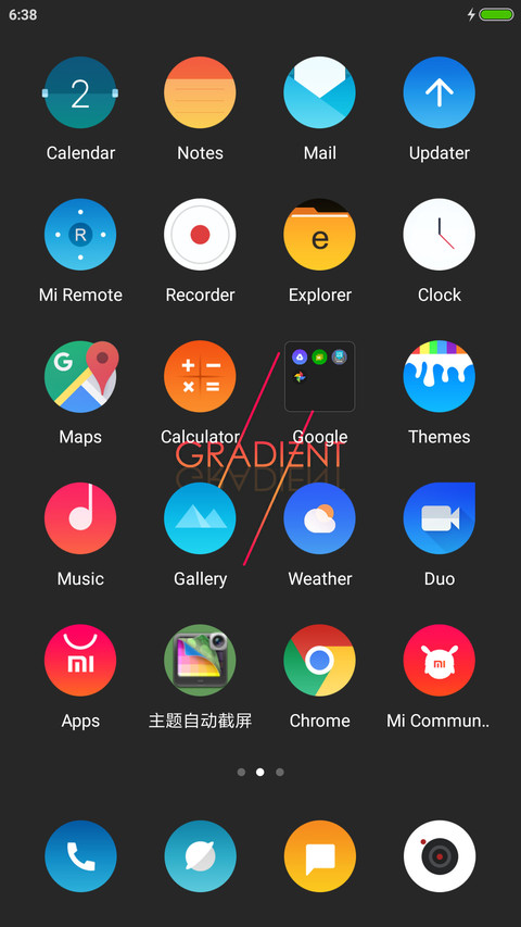GRADIENT screenshot
