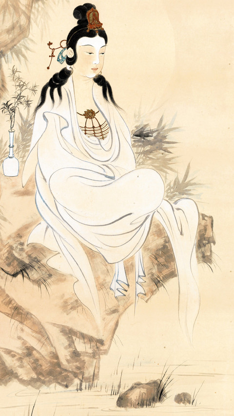 张大千“佛系”人像 screenshot