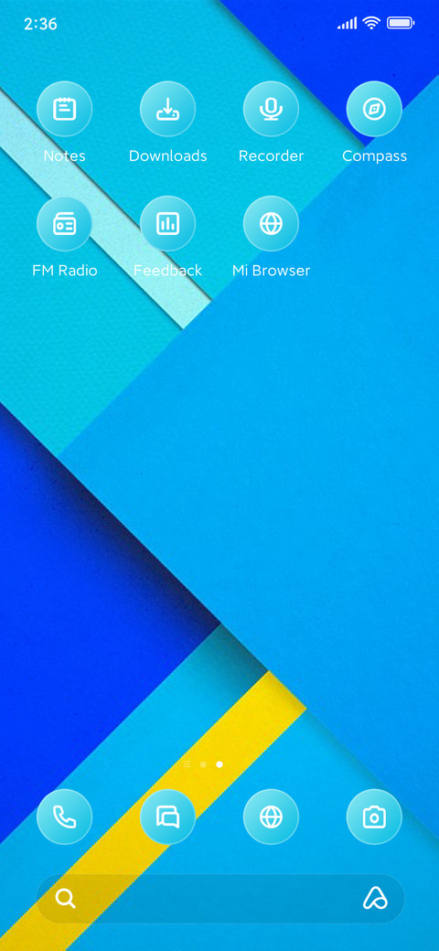 Colorful screenshot